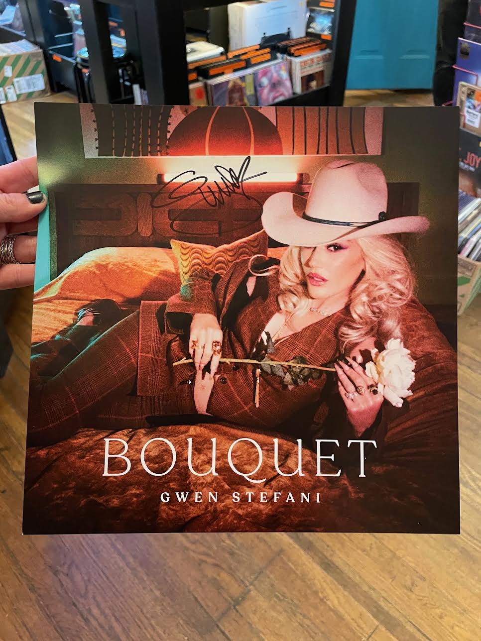 Gwen Stefani - Bouquet LP (SIGNED INSERT, Indie Exclusive, Champagne Colored Vinyl) LIMIT 1 PER PERSON ( VINYL )