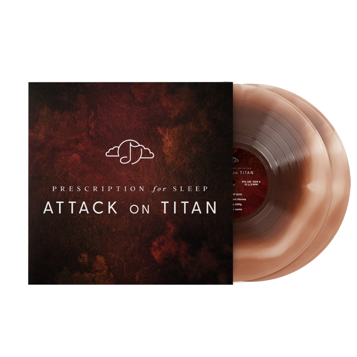 Gentle Love - Prescription For Sleep: Attack on Titan 2LP (Meat/Flesh Swirl Colored Vinyl) ( VINYL )
