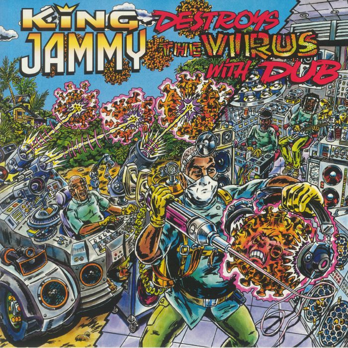 King Jammy - Destroys The Virus With Dub LP ( VINYL )