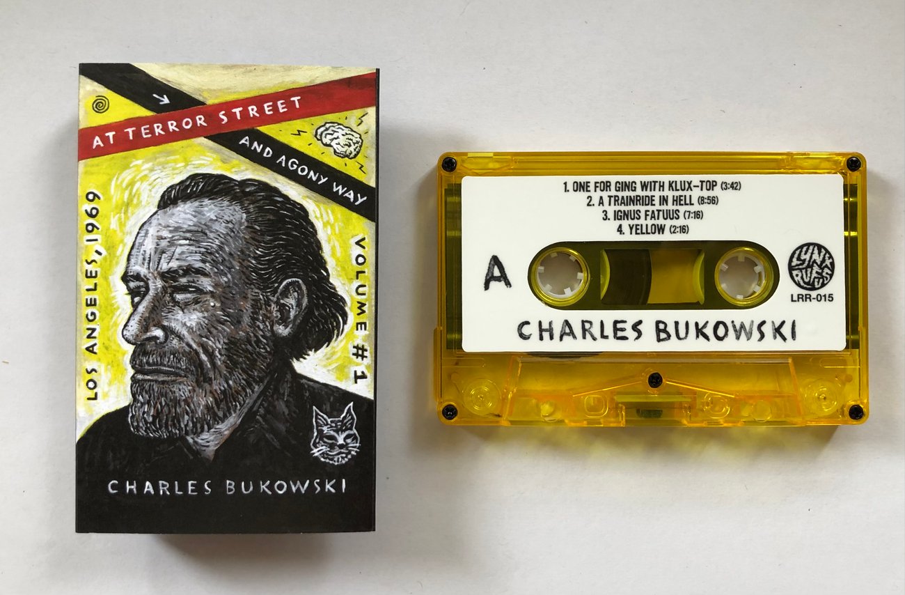 Charles Bukowski - Volume 1 Cassette (Lynx Rufus Edition, Limited to 200 Copies) ( VINYL )
