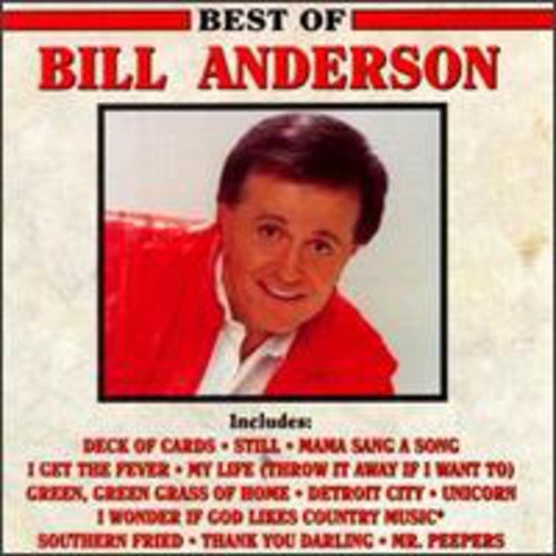 Bill Anderson - Best of CD (Manufactured On Demand, Alliance Mod) ( VINYL )