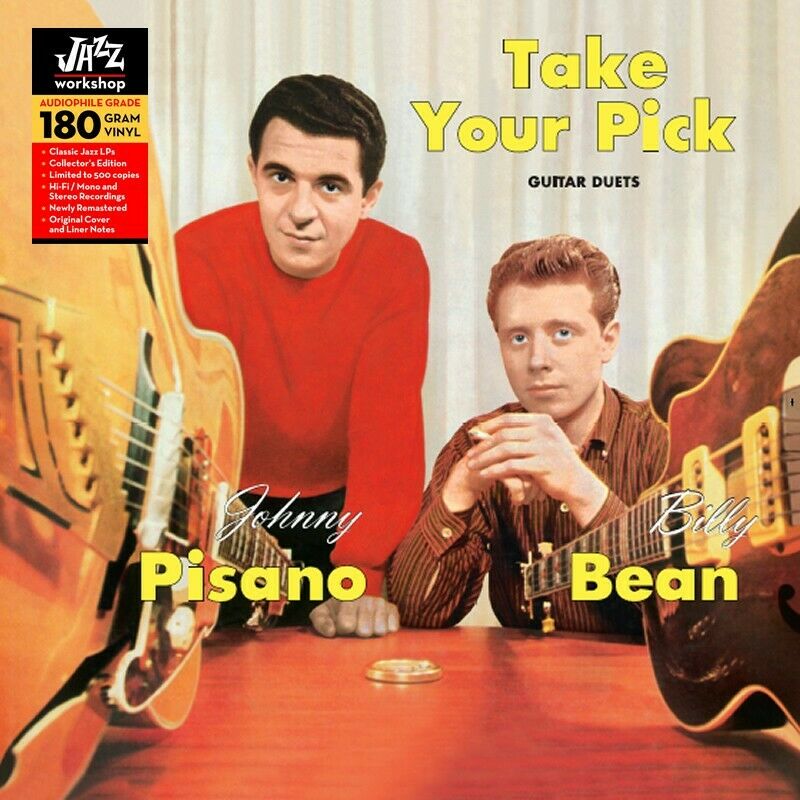 Johnny Pisano & Billy Bean - Take Your Pick LP (180g, Audiophile, Remastered, Jazz Workshop) ( VINYL )