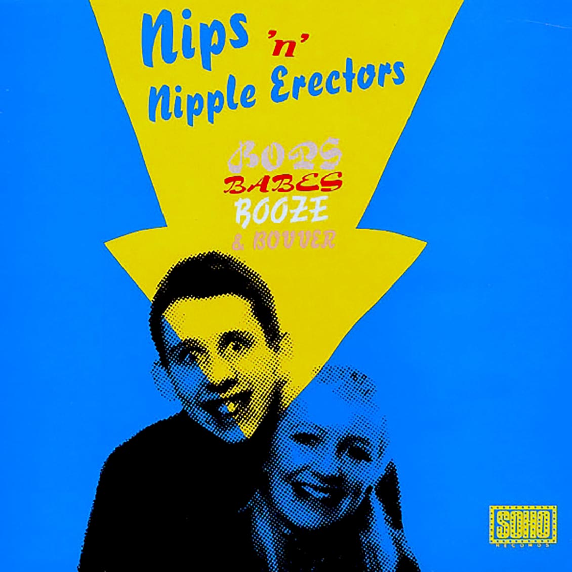 Nips ‘n’ Nipple Erectors - Bops, Babes, Booze & Bovver LP (Compilation, Reissue) ( VINYL )