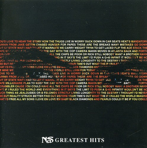Nas -  Greatest Hits CD (Alliance Mod, Jewel case) ( VINYL )