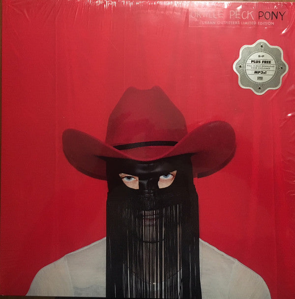 Orville Peck - Pony LP (Used Sealed Vinyl, Urban Outfitters, Limited to 2000, Orange and Red Vinyl ) ( VINYL )