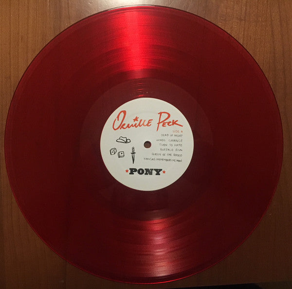 Orville Peck - Pony LP (Used Sealed Vinyl, Urban Outfitters, Limited to 2000, Orange and Red Vinyl ) ( VINYL )