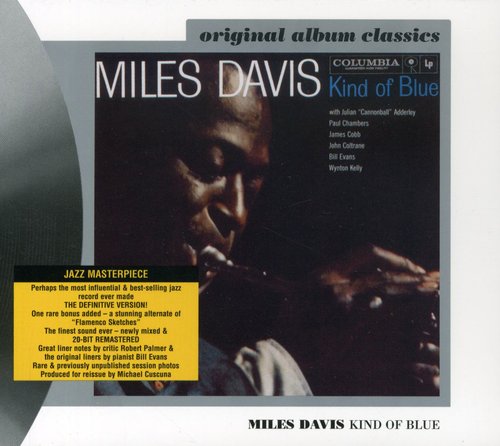 Miles Davis - Kind Of Blue CD (Remastered, Bonus Track) ( VINYL )