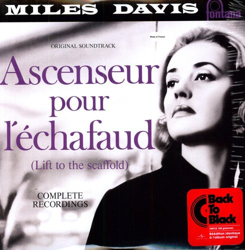 Miles Davis - Ascenseur Pour L'Echafaud (Elevator to the Gallows) LP (Original Soundtrack) (France) ( VINYL )
