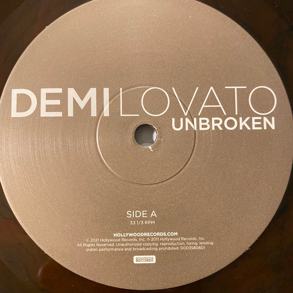 Demi Lovato - Unbroken (Used Vinyl) ( VINYL )
