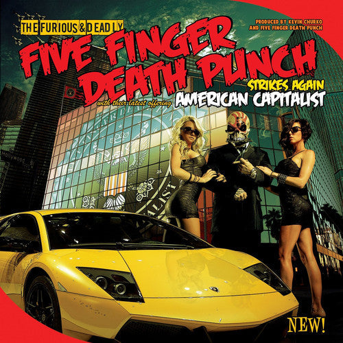 Five Finger Death Punch - American Capitalist CD (Explicit Lyrics) ( VINYL )
