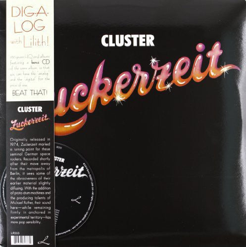 Cluster - Zuckerzeit LP (Bonus CD) ( VINYL )