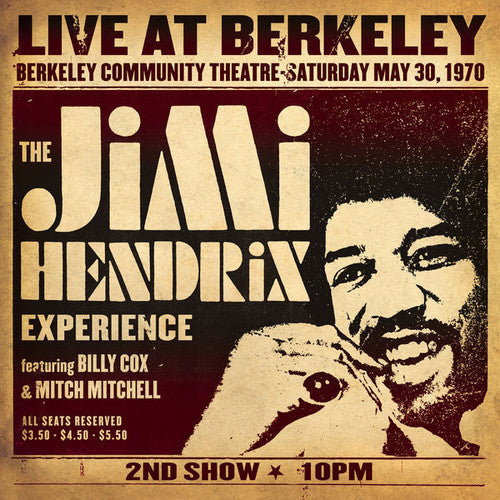 Jimi Hendrix - Jimi Hendrix Experience Live At Berkeley 2LP ( VINYL )