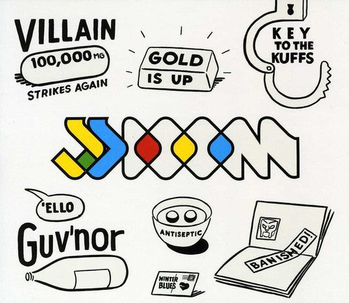 JJ DOOM - Keys to the Kuffs CD ( VINYL )