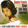 Connie Francis - Sings Folk Song Favorites/Sing Along With Connie Francis CD ( VINYL )