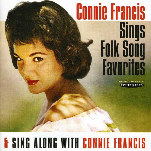 Connie Francis - Sings Folk Song Favorites/Sing Along With Connie Francis CD ( VINYL )