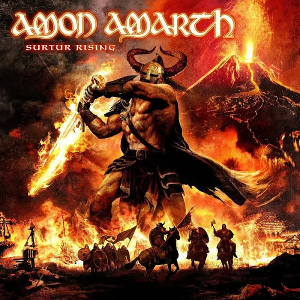 Amon Amarth – Surtur Rising LP (Orange Vinyl, Gatefold Pop-Up Cover) ( VINYL )