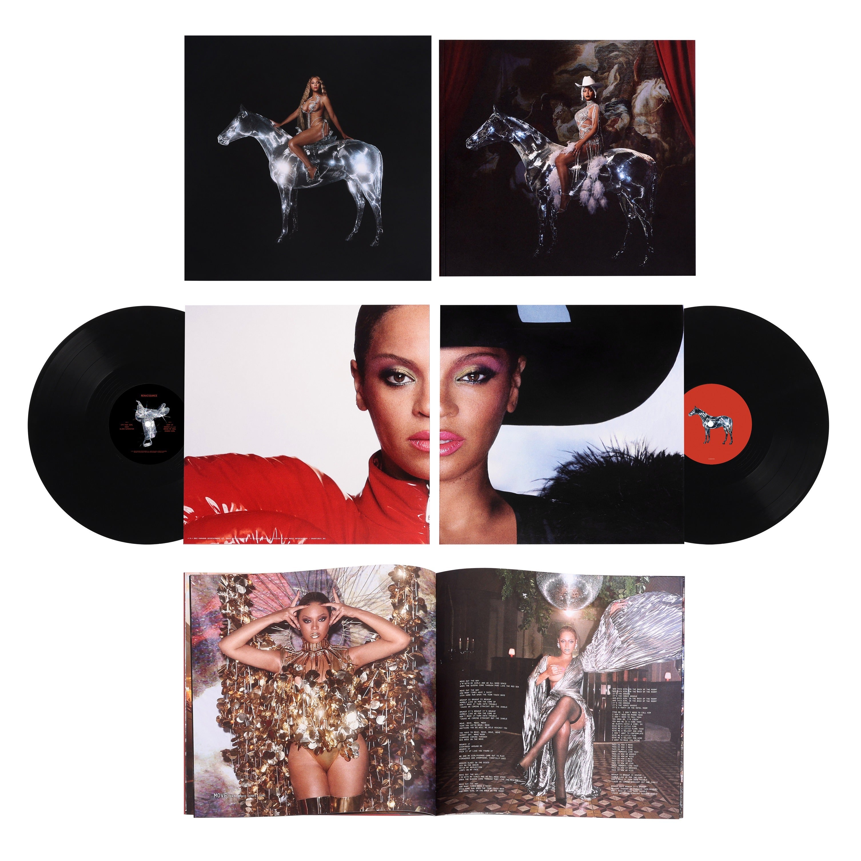 Beyonce - Renaissance 2LP (180g, Booklet, Poster, Deluxe Edition) ( VINYL )