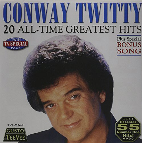 Conway Twitty - 20 All Time Greatest Hits CD ( VINYL )