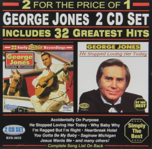 George Jones - 32 Greatest Hits 2CD ( VINYL )