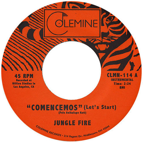Jungle Fire - Comencemos 7" Single ( VINYL )