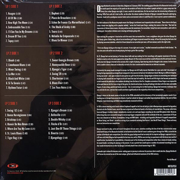 Django Reinhardt - Gypsy Jazz 3LP (Red Vinyl) ( VINYL )