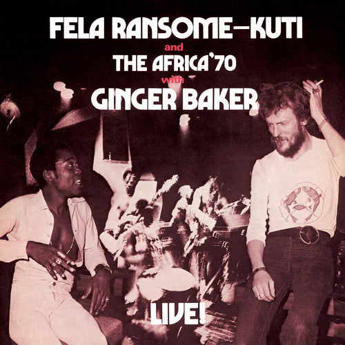 Fela Kuti - Fela Live with Ginger Baker LP ( VINYL )