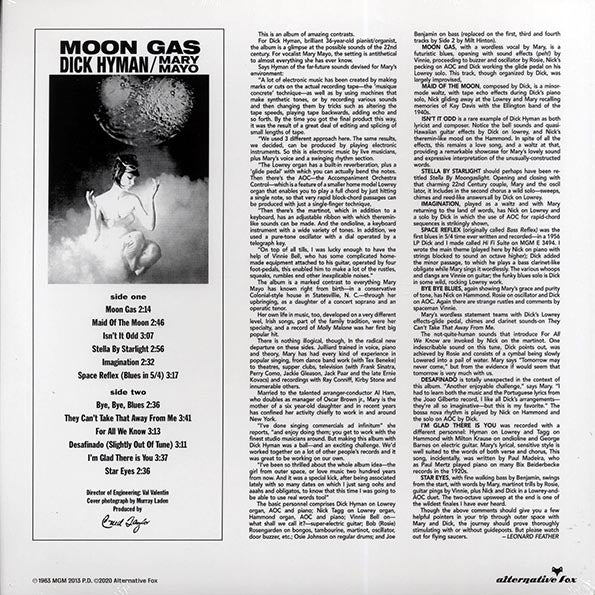Dick Hyman - Moon Gas LP (Reissue) ( VINYL )