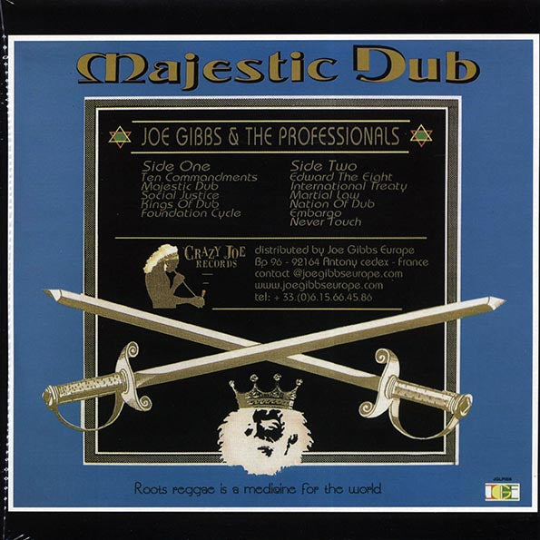 Joe Gibbs & Professionals - Majestic Dub LP ( VINYL )