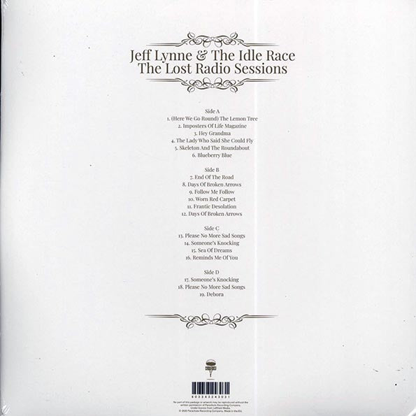 Jeff Lynne & The Idle Race - The Lost Radio Sessions LP ( VINYL )