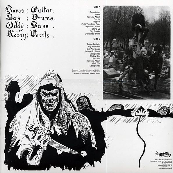 Broken Bones - I O U Nothing LP ( VINYL )