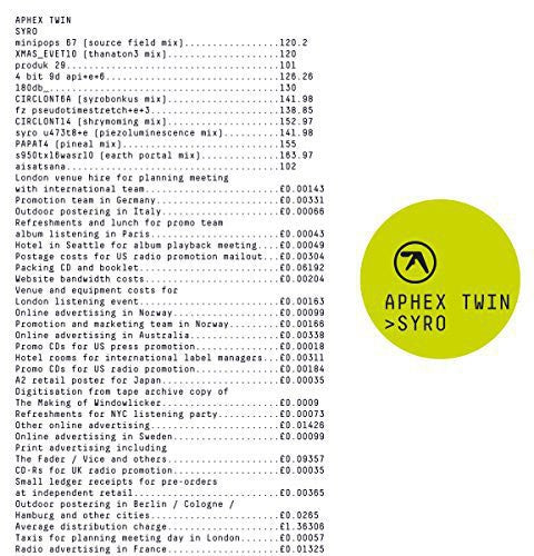 Aphex Twin - Syro 3LP (Gatefold LP Jacket) ( VINYL )
