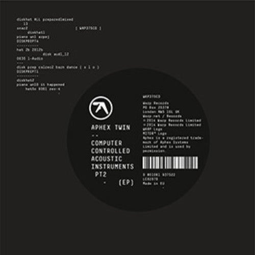 Aphex Twin - Computer Controlled Acoustic Instruments PT 2 LP ( VINYL )