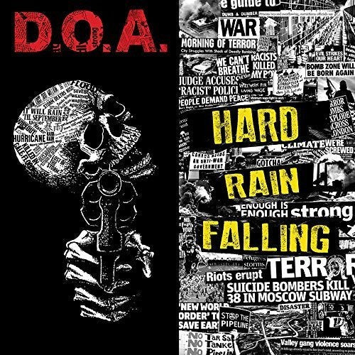 D.O.A. - Hard Rain Falling LP ( VINYL )
