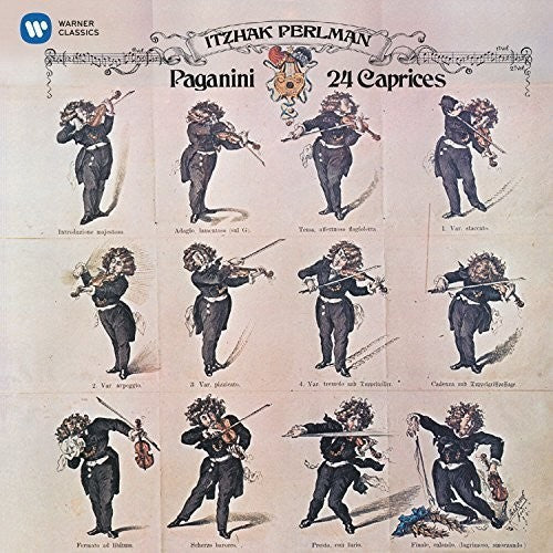 Itzhak Perlman - Paganini: 24 Caprices CD ( VINYL )