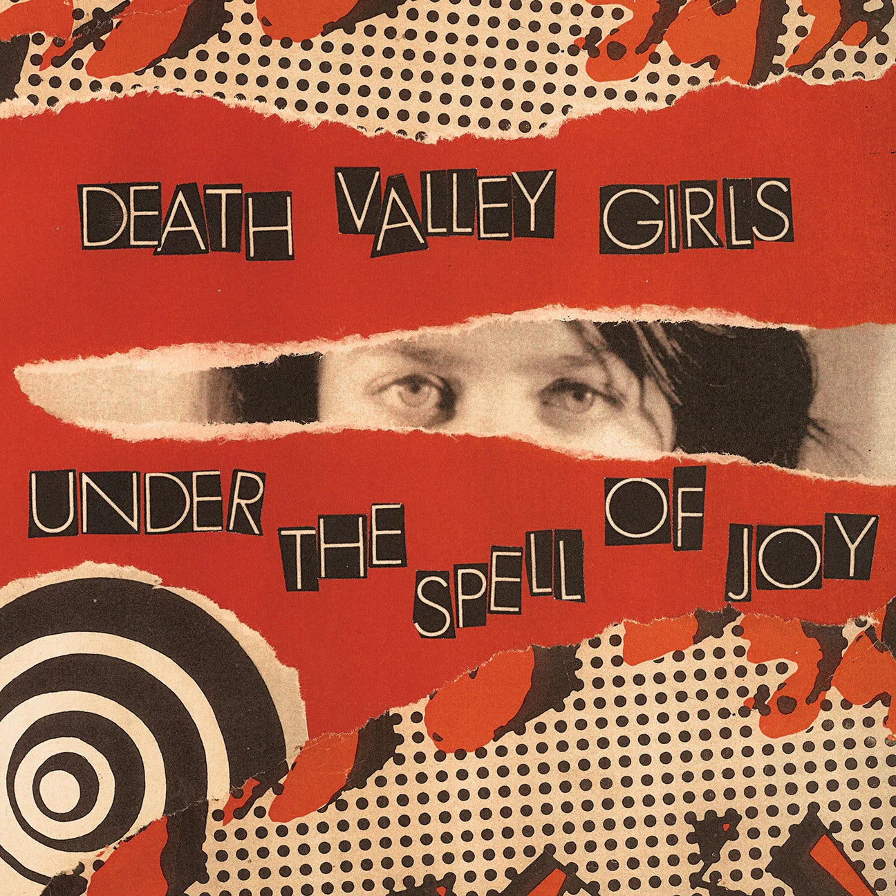 Death Valley Girls - Under The Spell Of Joy LP (Half Bone / Half Red Vinyl) ( VINYL )