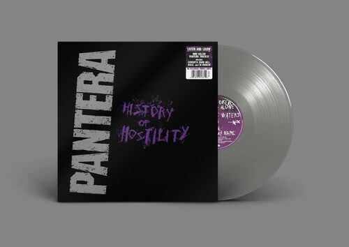 Pantera - History of Hostility LP (Silver Vinyl) ( VINYL )