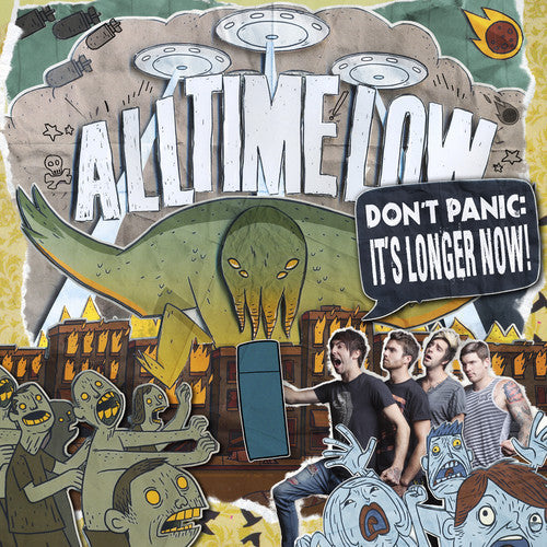 All Time Low - Don't Panic: It's Longer Now - Orange 2LP (Gatefold Lp Jacket, Colored Vinyl, Orange) ( VINYL )