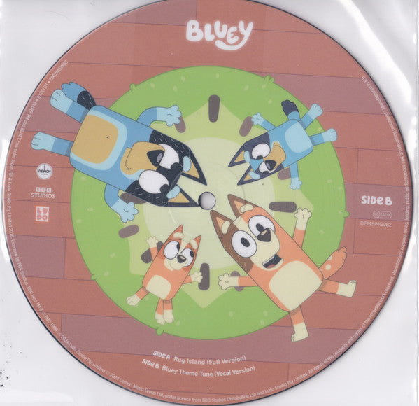 Joff Bush, The Bluey Music Team - Rug Island 7" (Full Version)(RSD 2024) ( VINYL )