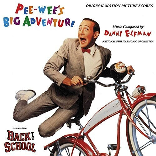 Danny Elfman - Pee-wee's Big Adventure / Back to School Original Motion Picture Scores LP ( VINYL )