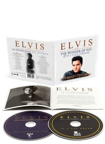 Elvis Presley - Wonder Of You & If I Can Dream 2CD (Holland - Import) ( VINYL )