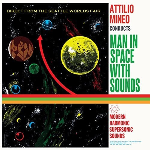 Attilio Mineo - Man In Space With Sounds LP ( VINYL )