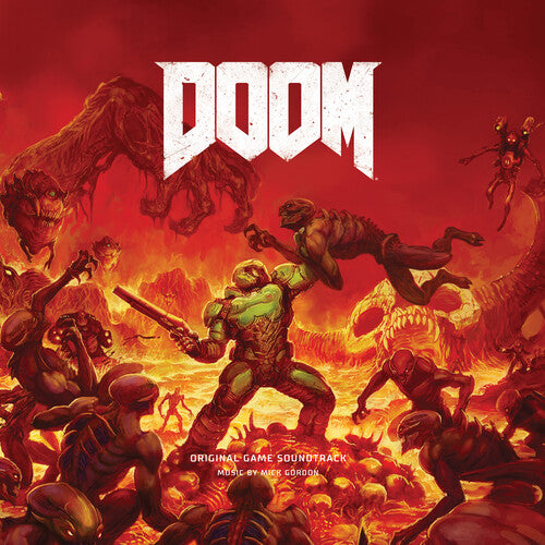 Mick Gordon - Doom - Original Game Soundtrack 2LP (Colored Vinyl, Red, 180 Gram Vinyl) ( VINYL )