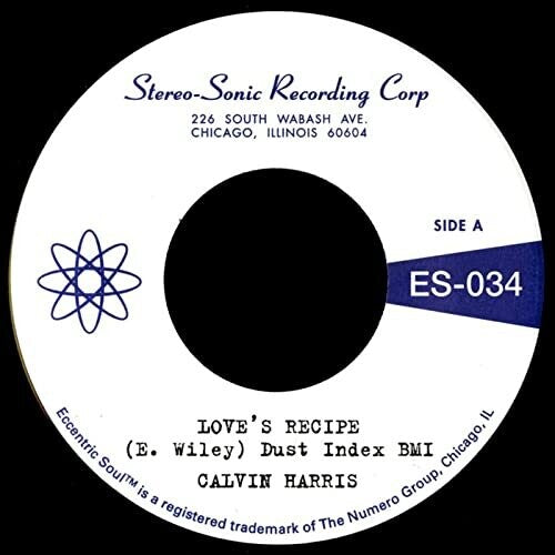 Calvin Harris - Love's Recipe b/w Wives Get Lonely Too 7" ( VINYL )