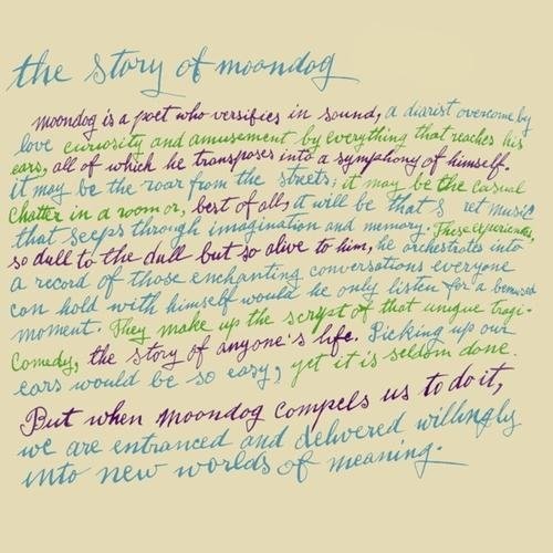 Moondog – The Story Of Moondog LP ( VINYL )