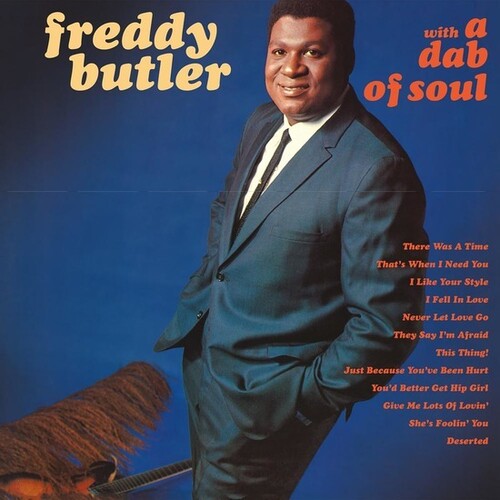Freddy Butler - With A Dab Of Soul LP ( VINYL )