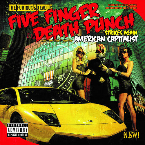 Five Finger Death Punch - American Capitalist LP (Explicit Lyrics, Gatefold Lp Jacket) ( VINYL )