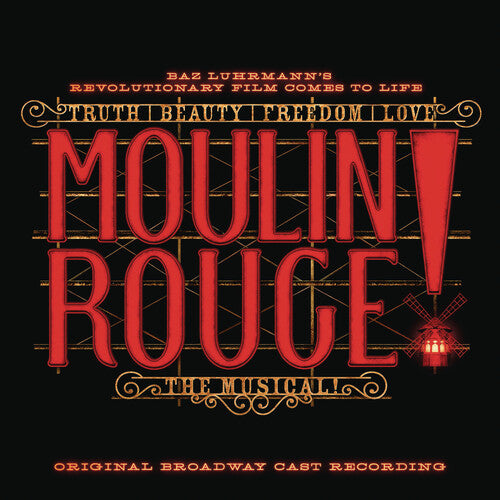Moulin Rouge! The Musical (Original Broadway Cast Recording) 2LP (Gatefold Lp Jacket, 150 Gram Vinyl, Colored Vinyl, Red) ( VINYL )