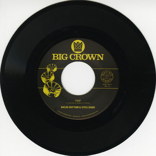Bacao Rhythm & Steel Band - Pimp / Police In Helicopter LP ( VINYL )
