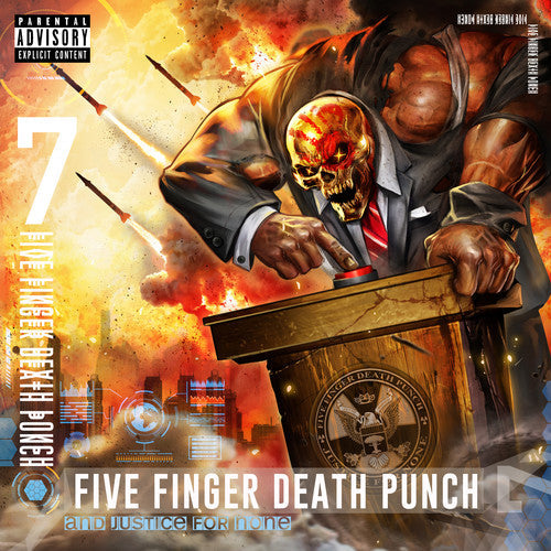 Five Finger Death Punch - And Justice For None CD (Explicit Lyrics) ( VINYL )