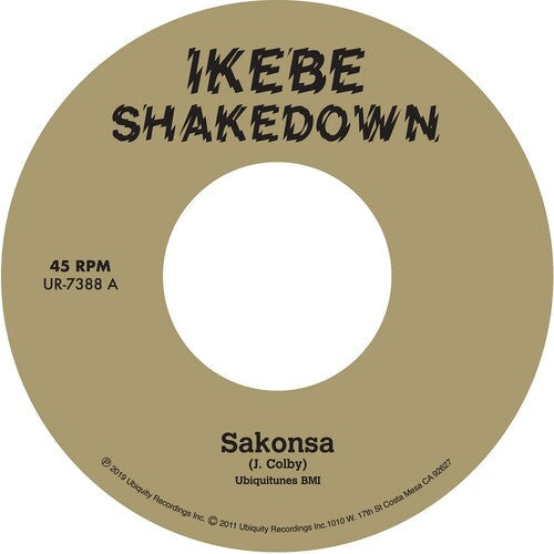 Ikebe Shakedown - Sakonsa b/w Green And Black 7" ( VINYL )